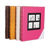 Extra Large Capacity Leather Cover Wedding Family Photo Albums Holds 500 4x6 Photos