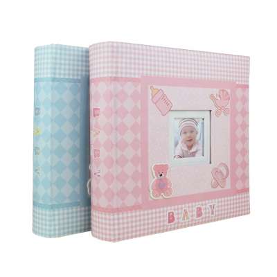 Lovely 4x6 baby photo album Wholesale paper printing cover baby photo book 200 photos 6x4 inch albums photo 10*15cm