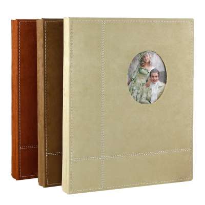 Fabric cover wedding Bride and Groom Photo Album Self adhesive diy sheet marriage photo scrapbook Wholesale photo book 28*36cm