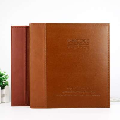 Guanmei post bound photo album leather cover photo keep DIY paper scrapbook album