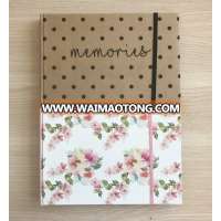 A5 Self Adhesive Photo Album with Elastic Closure